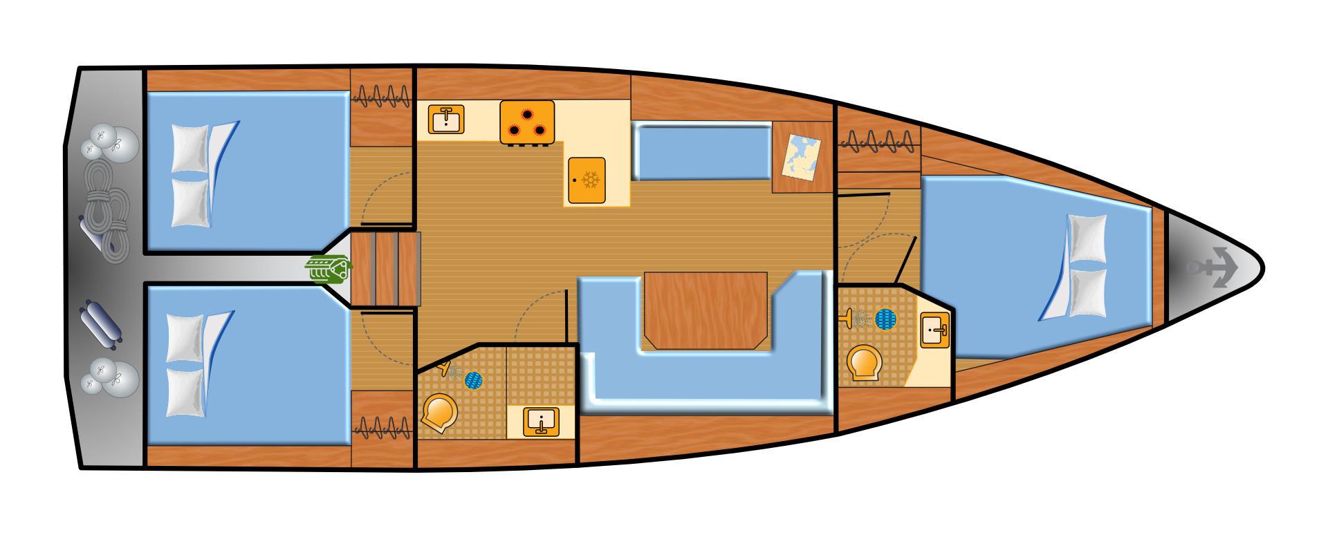 Bavaria C42, picture 2