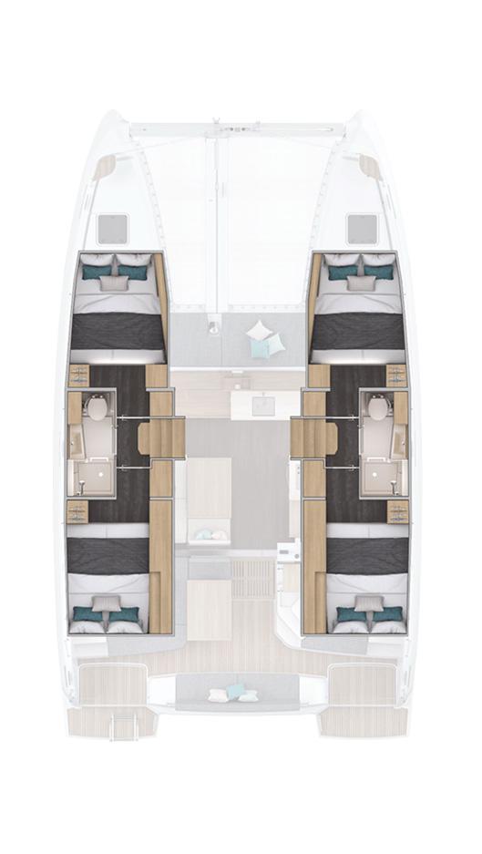 Lagoon 38 - 4 cab., picture 4