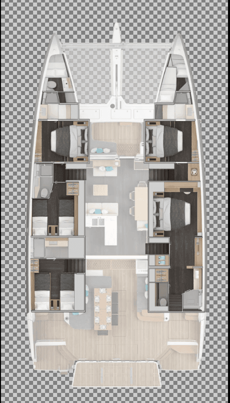 Lagoon 60 - 4 + 2 cab., picture 2