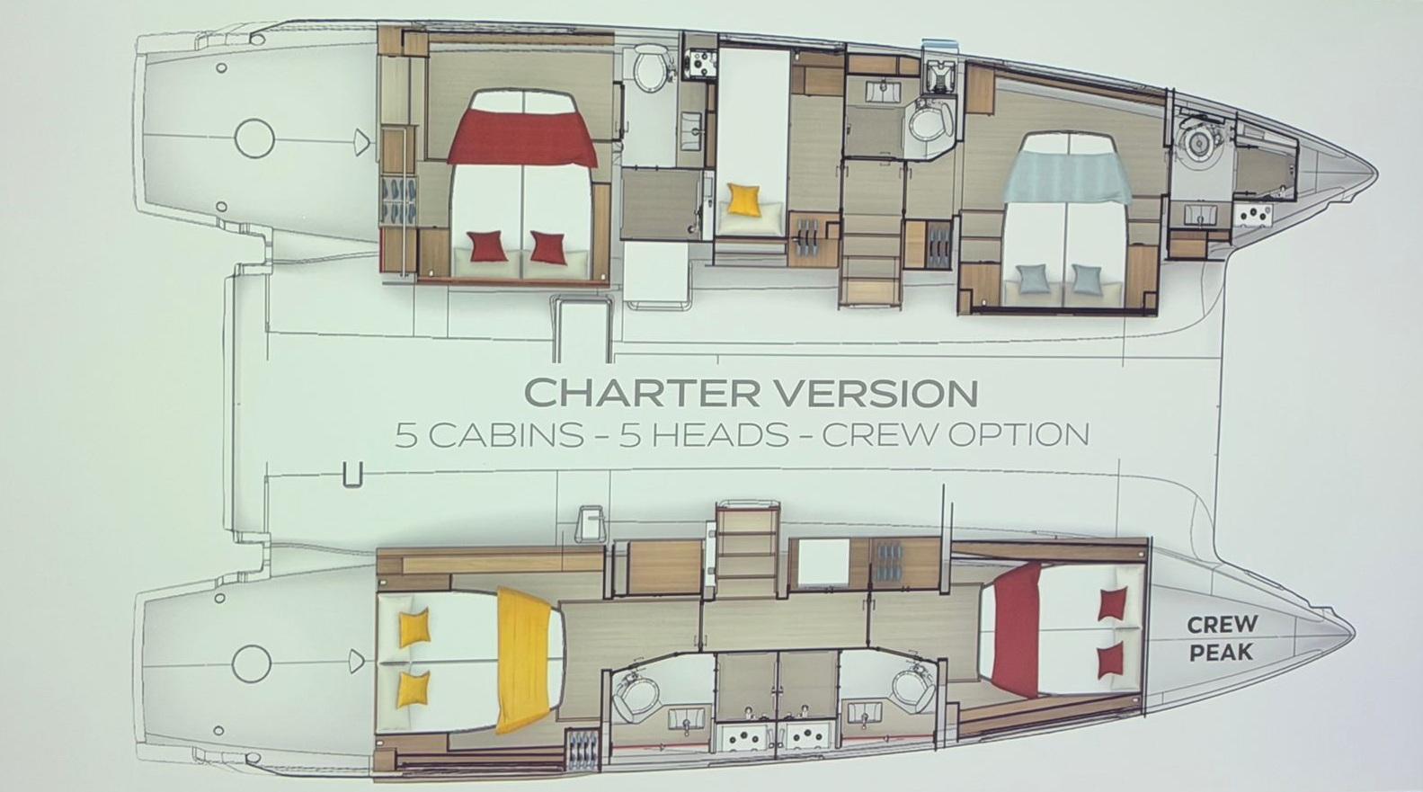 Lagoon 47 - 5 + 1 cab., picture 2