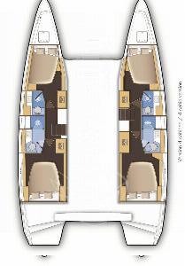 Lagoon 42 - 4 cab., picture 2