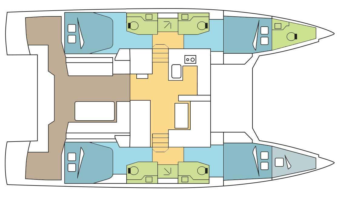 Nautitech 46 Fly - 4 + 1 cab. - Gelmar, picture 2