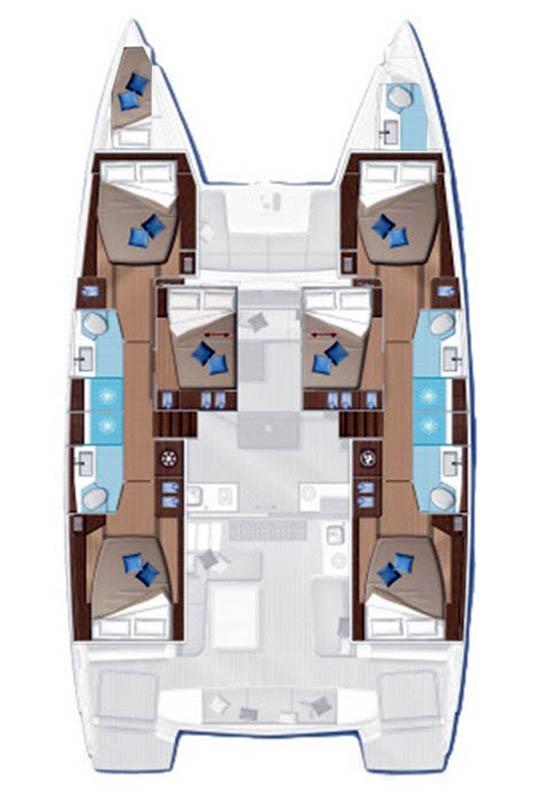 Lagoon 50 - 6 + 1 cab., picture 2