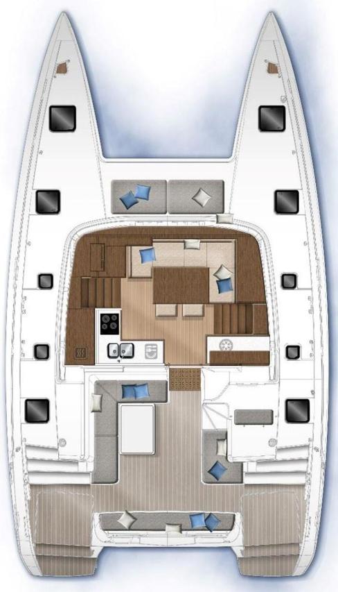Lagoon 40 - 3 + 2 cab, picture 2