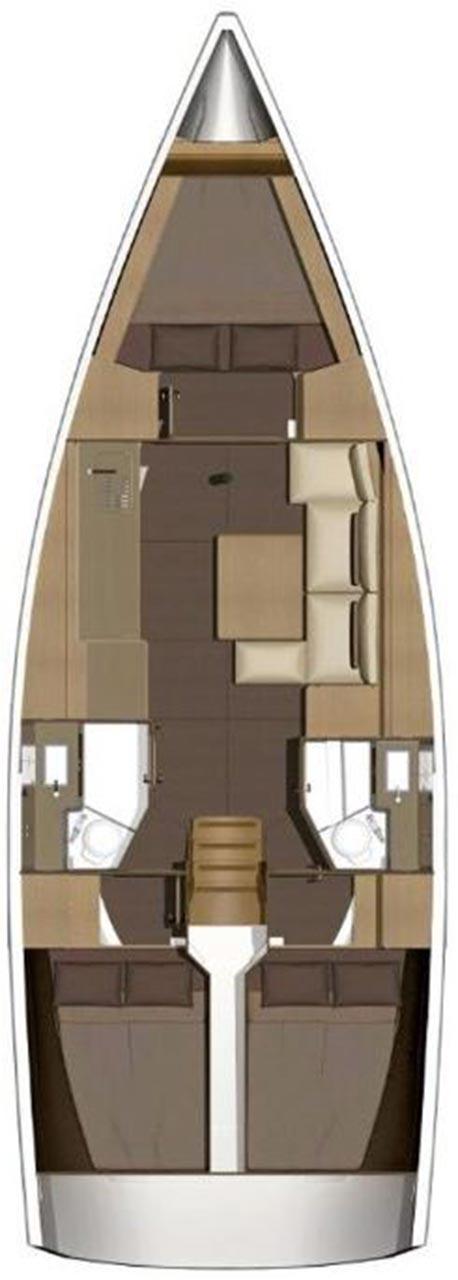 Dufour 382 GL, picture 2