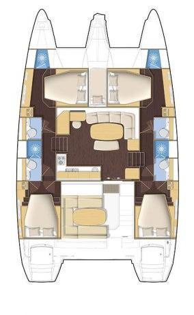 Lagoon 420 - 4 cab. - Fantasy, picture 2