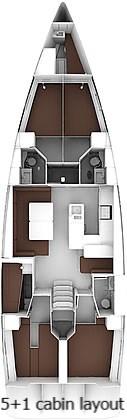Bavaria Cruiser 56 - 5 + 1 cab., picture 2
