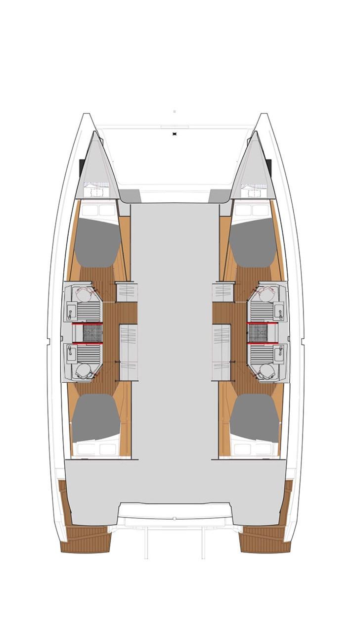 Fountaine Pajot Astrea 42 - 4 + 2 cab., picture 2