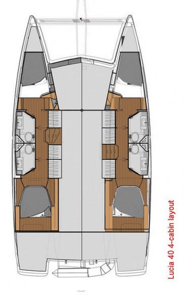 Fountaine Pajot Lucia 40 - 4 cab., picture 2