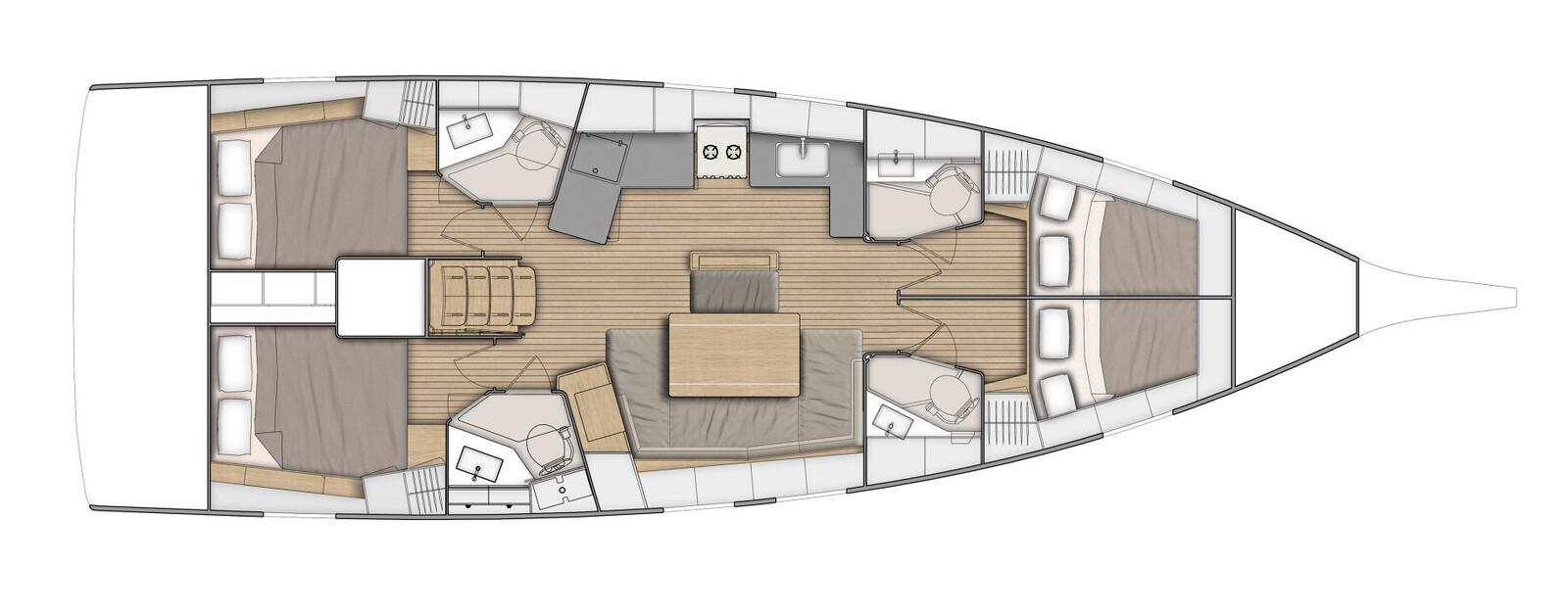 Oceanis 46.1 - 4 cab., picture 2