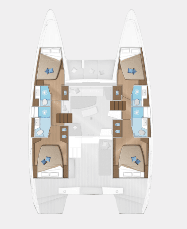 Lagoon 42 - 4 + 2 cab., picture 2