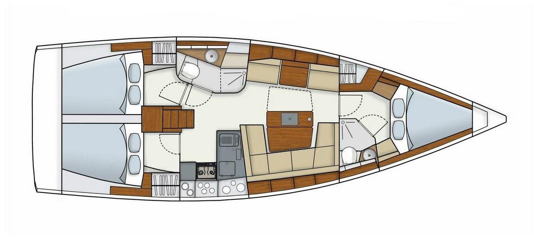 Hanse 415, picture 3