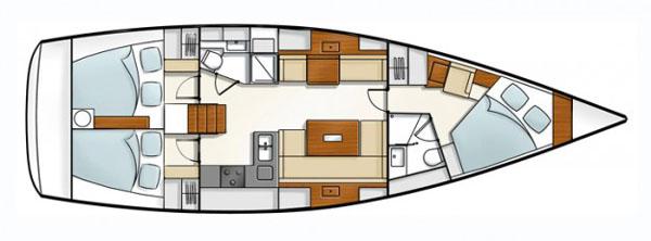 Hanse 430, picture 3