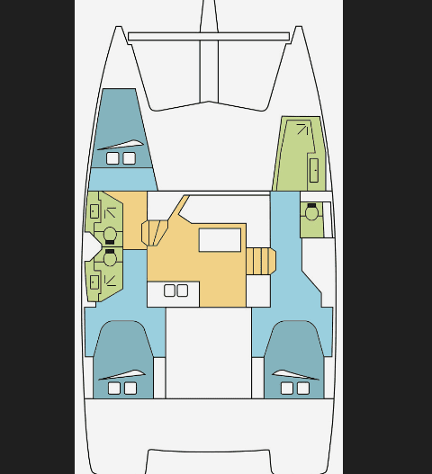 Fountaine Pajot Lucia 40 - 3 cab., picture 2