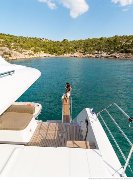 Book Lagoon 560 - 5 + 2 cab. Catamaran for bareboat charter in Athens, Alimos marina, Athens area/Saronic/Peloponese, Greece with TripYacht!, picture 8