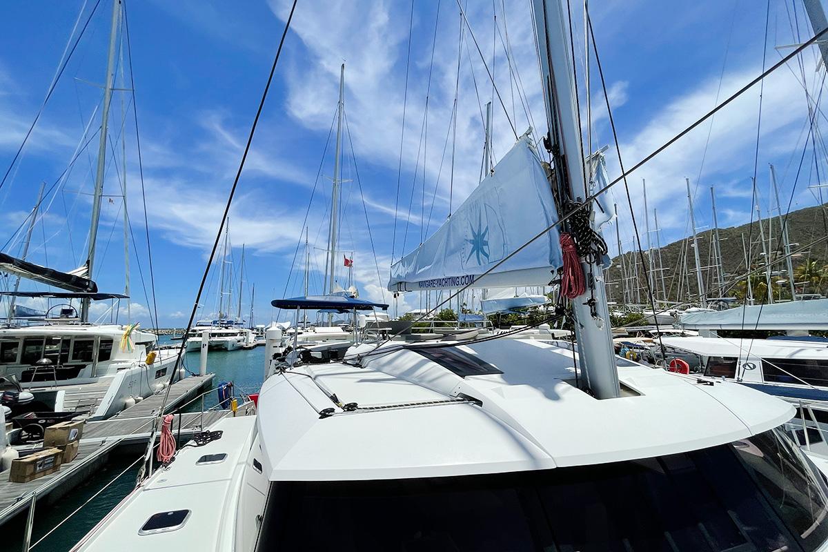 Book Fountaine Pajot Saba 50 - 6 cab Catamaran for bareboat charter in BVI, Tortola, Nanny Cay Marina, British Virgin Islands with TripYacht!, picture 9