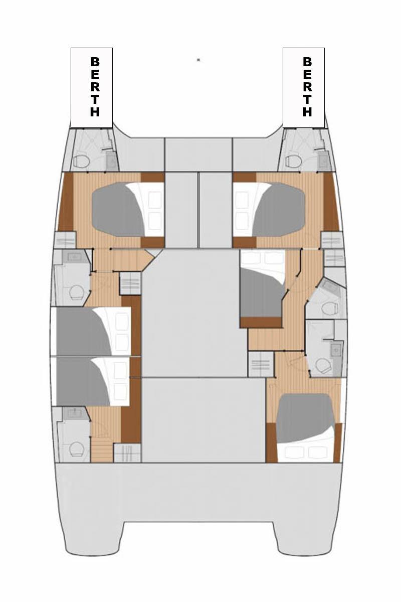 Fountaine Pajot Saba 50 - 6 cab, picture 2