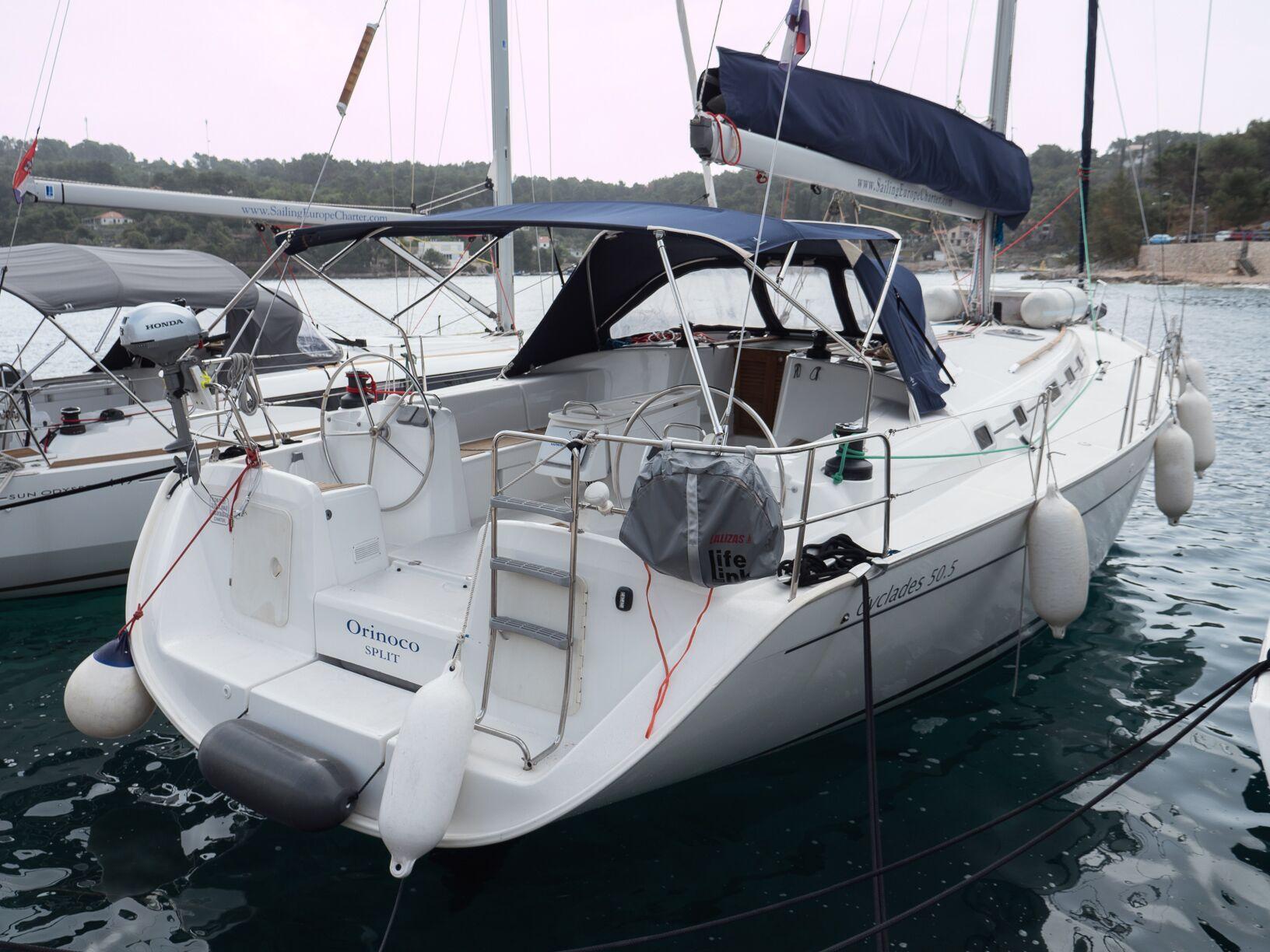 Book Cyclades 50.5 - 5 + 1 cab. Sailing yacht for bareboat charter in Rogač (Šolta), Split region, Croatia with TripYacht!, picture 5