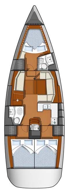 Sun Odyssey 42 DS, picture 2