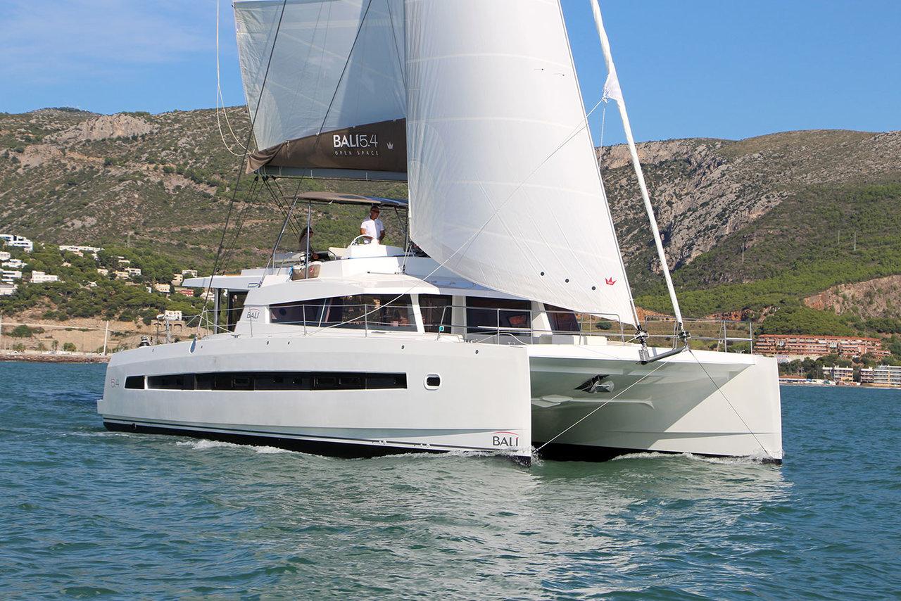 Book Bali 5.4 - 6 + 2 cab. Catamaran for bareboat charter in Marina Kastela, Split region, Croatia with TripYacht!, picture 1