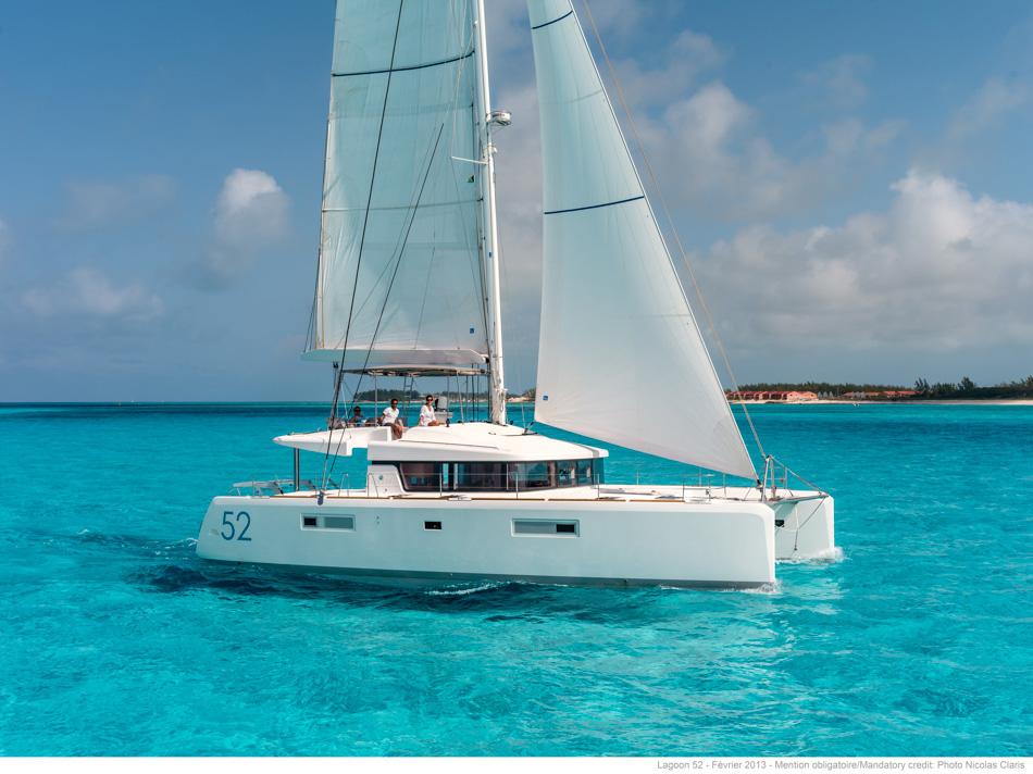 Book Lagoon 52 F - 6 + 2 cab. Catamaran for bareboat charter in Grenada, Port Louis Marina, Grenada, Caribbean with TripYacht!, picture 1