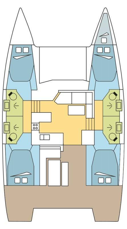 Fountaine Pajot Astrea 42 - 4 + 2 cab., picture 2