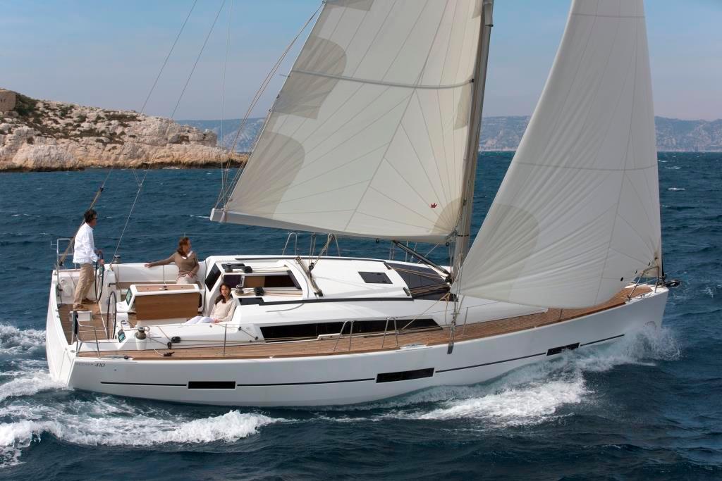 Book Dufour 412 GL Sailing yacht for bareboat charter in Corsica, Ajaccio, Port Tino Rossi, Corsica, France with TripYacht!, picture 1