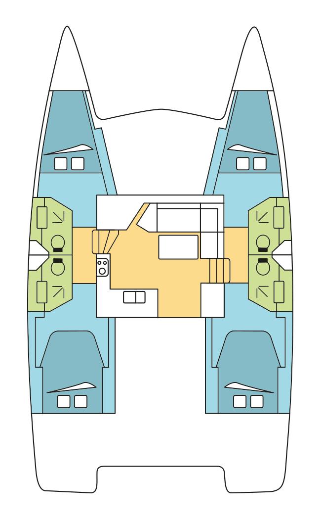 Book Fountaine Pajot Lucia 40 Catamaran for bareboat charter in Naples, Pozzuoli, Campania, Italy with TripYacht!, picture 2