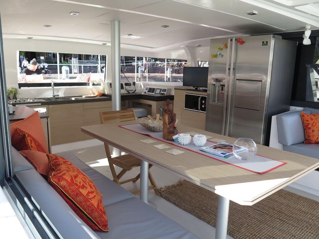 Book Bali 4.3 - 4 + 2 cab. Catamaran for bareboat charter in Corsica, Ajaccio, Port Tino Rossi, Corsica, France with TripYacht!, picture 9