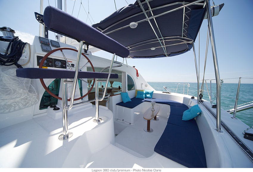Book Lagoon 380 - 4 cab. Catamaran for bareboat charter in Trogir, Yachtclub Seget (Marina Baotić), Split region, Croatia with TripYacht!, picture 9