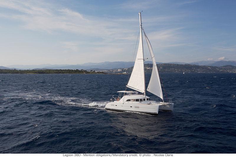 Book Lagoon 380 - 4 cab. Catamaran for bareboat charter in Trogir, Yachtclub Seget (Marina Baotić), Split region, Croatia with TripYacht!, picture 1