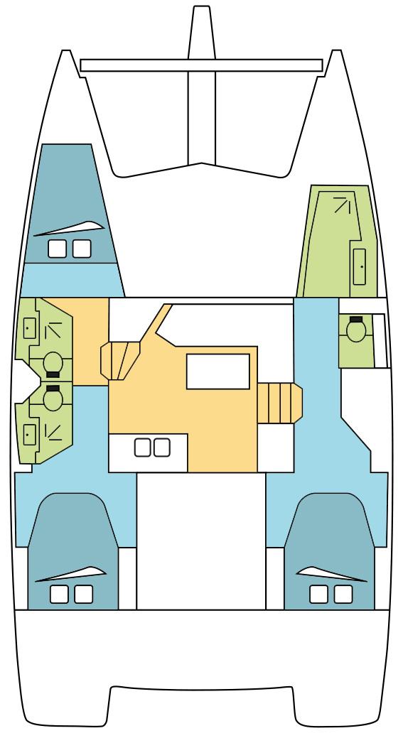 Fountaine Pajot Lucia 40 - 3 cab., picture 2