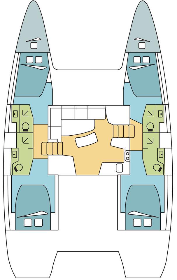 Lagoon 42 - 4 + 2 cab., picture 2