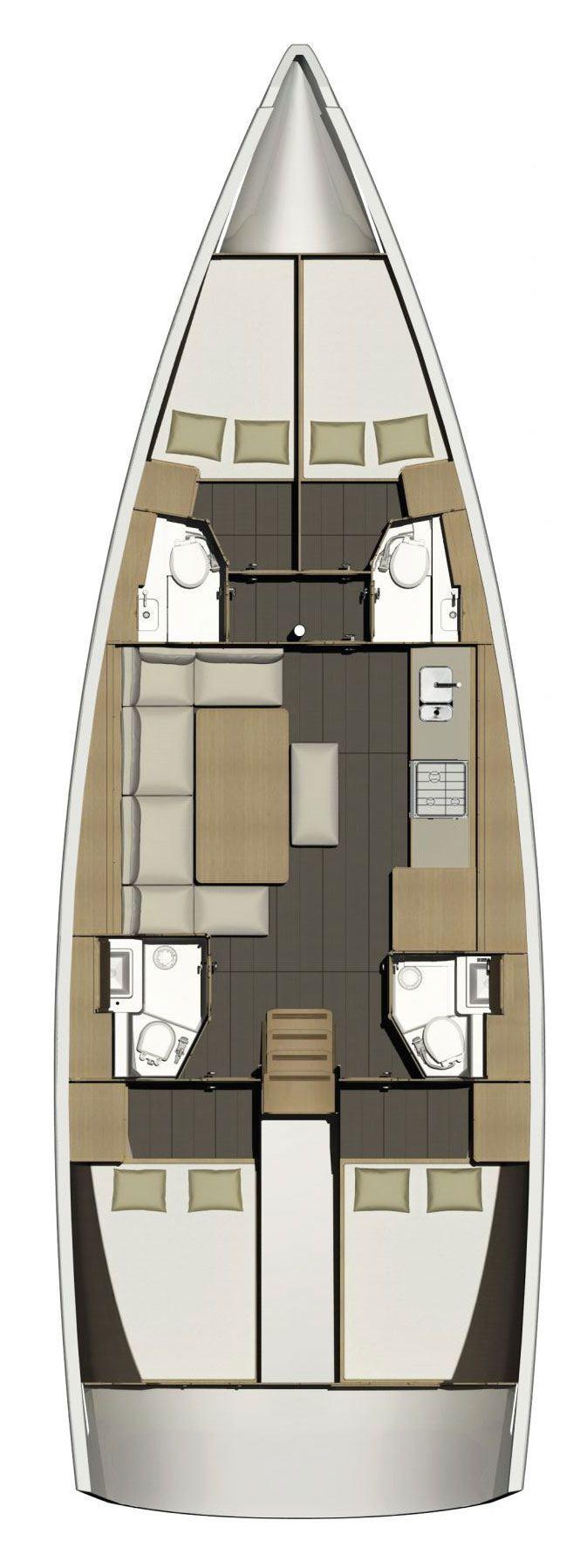Dufour 460 GL, picture 2