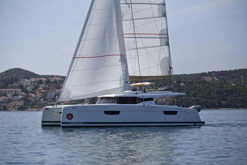 Book Fountaine Pajot Saona 47 Quintet - 5 + 1 cab. Catamaran for bareboat charter in La Paz, Costa Baja Marina, Baja California Sur, Mexico with TripYacht!, picture 32