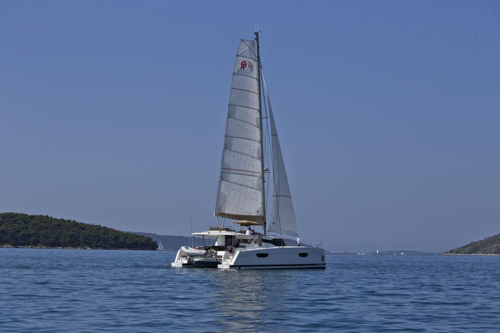 Book Fountaine Pajot Saona 47 Quintet - 5 + 1 cab. Catamaran for bareboat charter in La Paz, Costa Baja Marina, Baja California Sur, Mexico with TripYacht!, picture 28