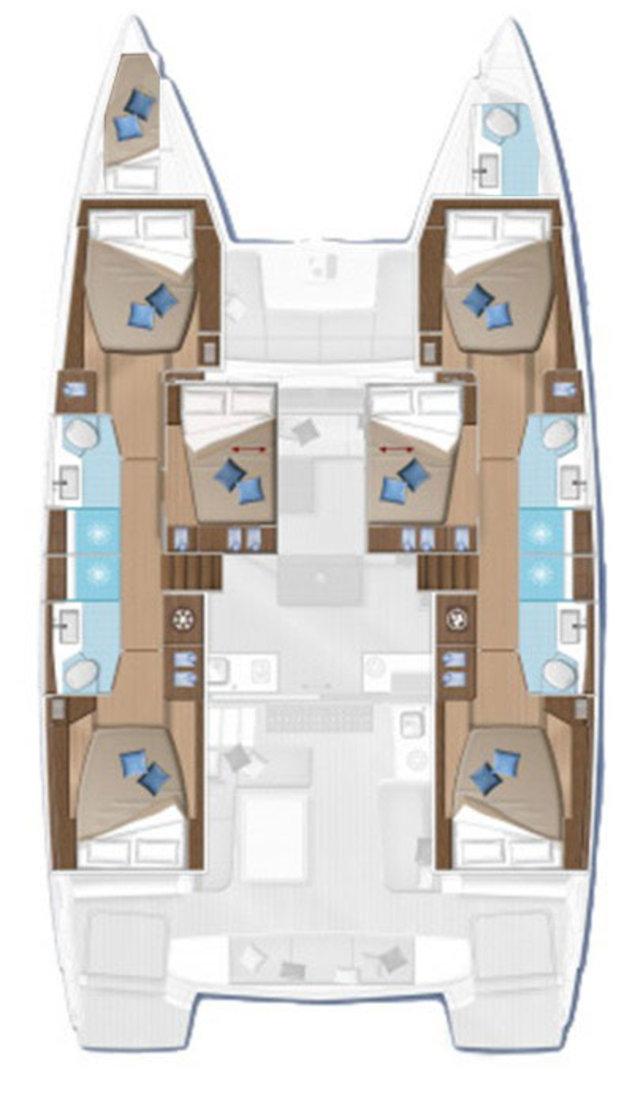 Lagoon 50 - 6 + 1 cab., picture 2