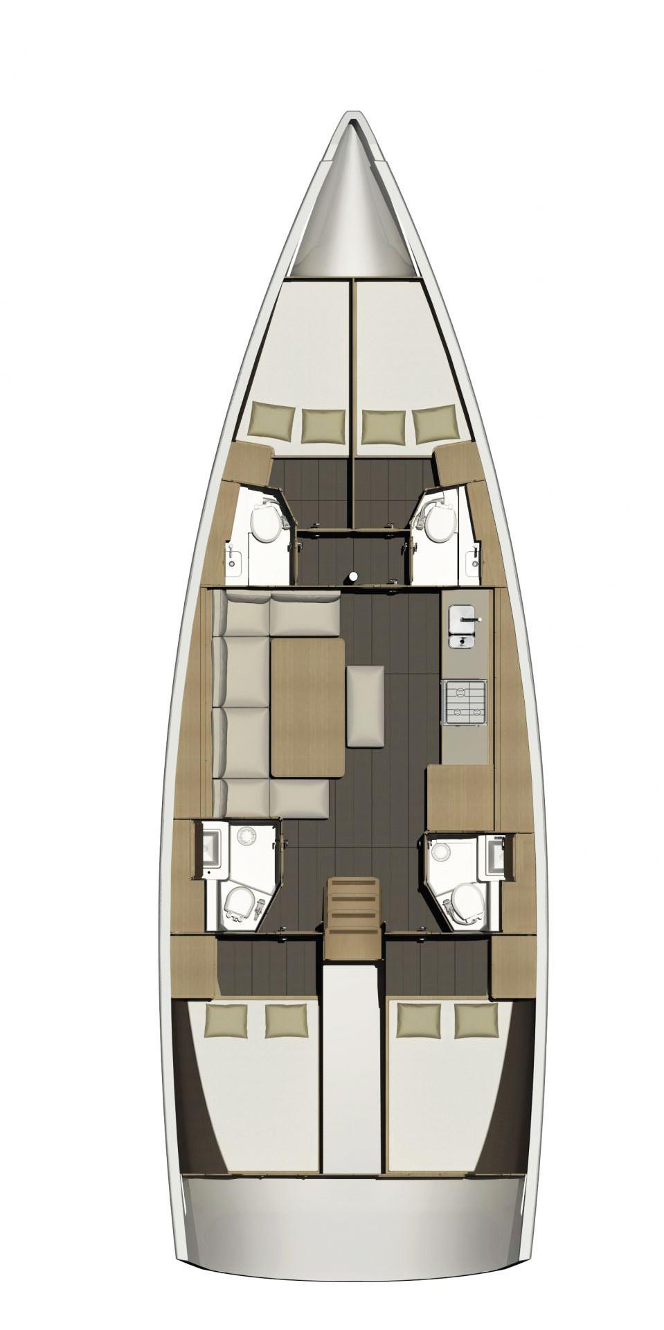 Dufour 460 GL, picture 2