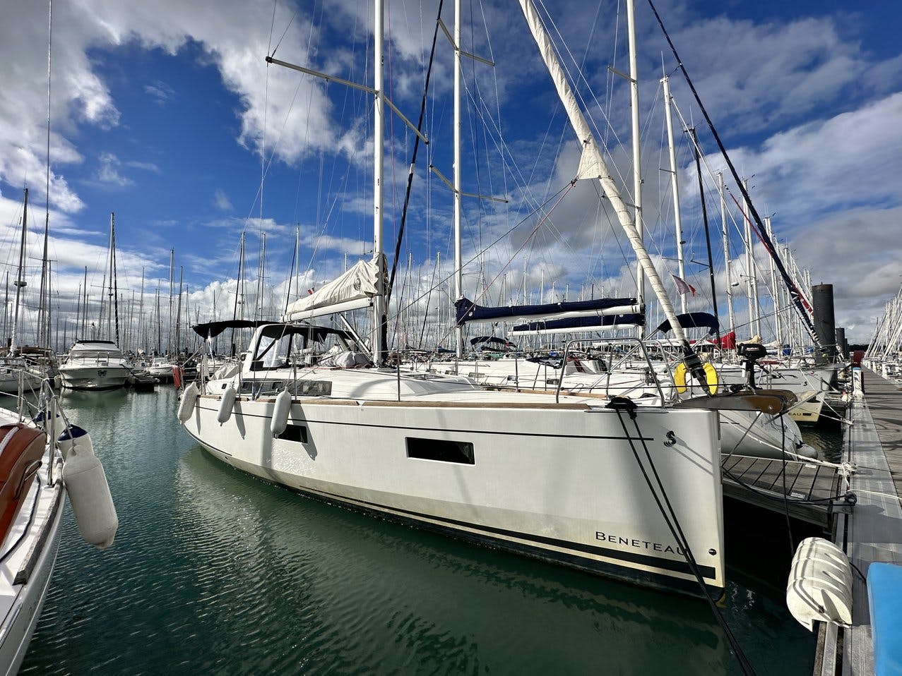 Book Oceanis 38.1 Sailing yacht for bareboat charter in French Atlantic, La Rochelle, Poitou-Charentes, France with TripYacht!, picture 3