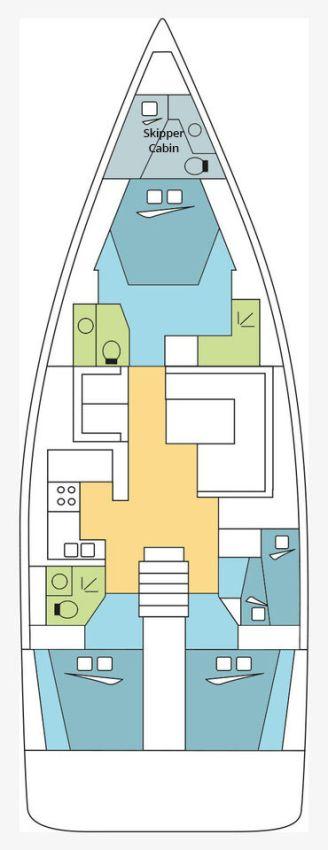 Oceanis Yacht 62 - 4 cab., picture 2