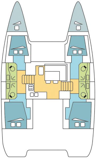 Book Lagoon 40 - 4 + 2 cab Catamaran for bareboat charter in Pula, ACI Marina Pomer, Istra, Croatia with TripYacht!, picture 2