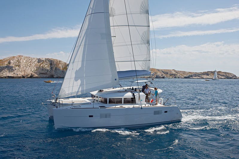 Book Lagoon 400 S2 - 4 + 2 cab. Catamaran for bareboat charter in Dubrovnik, Komolac, ACI Marina Dubrovnik, Dubrovnik region, Croatia with TripYacht!, picture 1