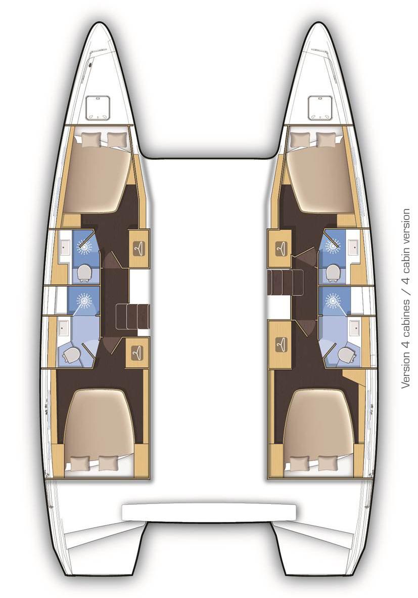 Lagoon 42 - 4 + 2 cab., picture 2