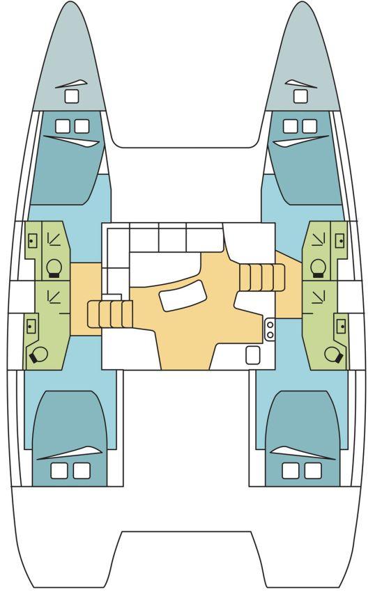 Lagoon 42 - 4 + 2 cab., picture 2