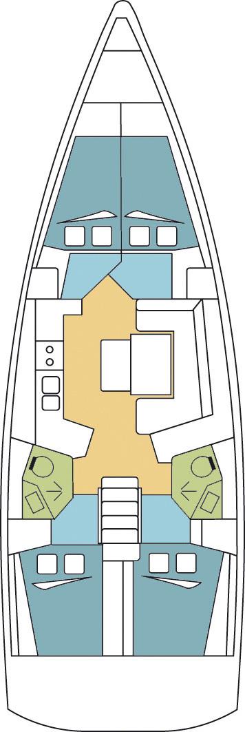 Book Oceanis 45 - 4 cab. Sailing yacht for bareboat charter in La Paz, Costa Baja Marina, Baja California Sur, Mexico with TripYacht!, picture 2