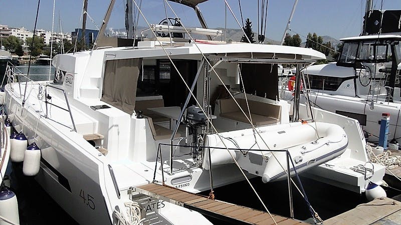 Book Bali 4.5 - 4 + 2 cab. Catamaran for bareboat charter in Athens, Alimos marina, Athens area/Saronic/Peloponese, Greece with TripYacht!, picture 12
