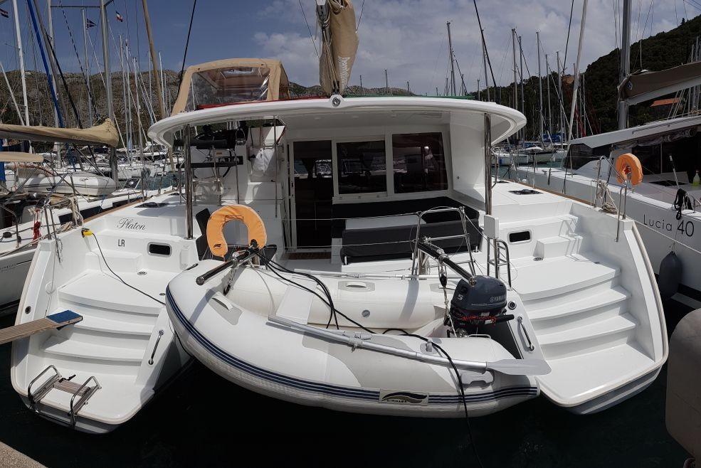 Book Lagoon 400 S2 - 4 + 2 cab. Catamaran for bareboat charter in Šibenik, Marina Zaton, Šibenik region, Croatia with TripYacht!, picture 1