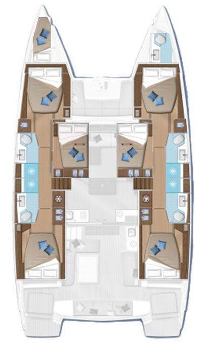 Lagoon 50 - 6 + 1 cab., picture 2