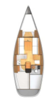 Book Dufour 34 - 2 cab. Sailing yacht for bareboat charter in French Atlantic, La Trinité sur Mer, Brittany, France with TripYacht!, picture 2