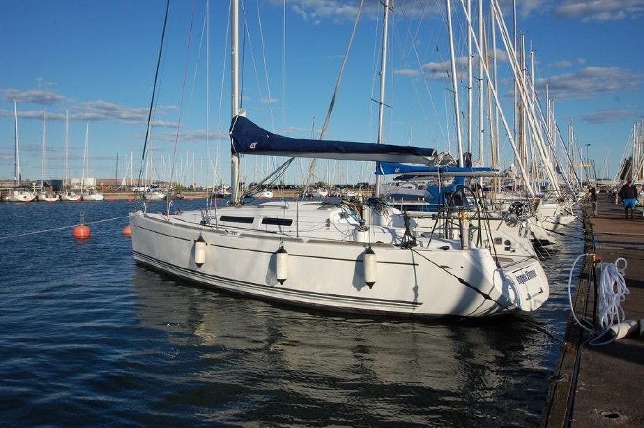 Book Dufour 34 - 2 cab. Sailing yacht for bareboat charter in French Atlantic, La Trinité sur Mer, Brittany, France with TripYacht!, picture 4